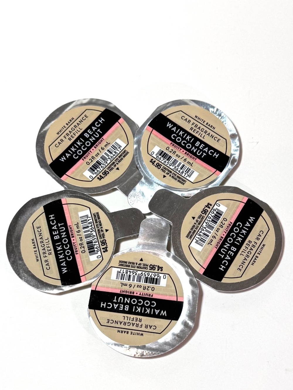WAIKIKI BEACH COCONUT Car Fragrance Refills